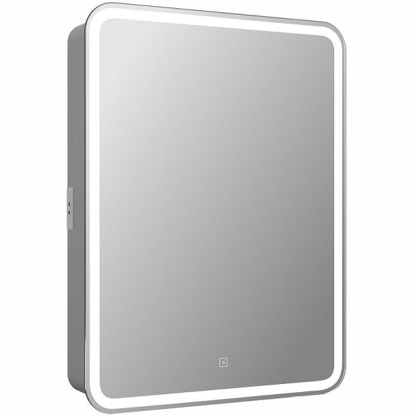 Шкаф зеркальный Континент Elliott LED 600х800 правый с розеткой (МВК018) Шкаф зеркальный Континент Elliott LED 600х800 правый с розеткой (МВК018)