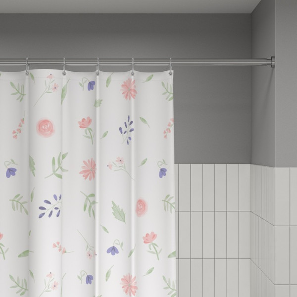 Шторка для ванн текстильная Iddis Base 180x200 белая (BF01P18i11)