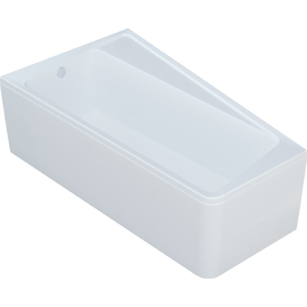 Ванна акриловая 1Marka Direct 170x100 правосторонняя белая (01дир1710п)