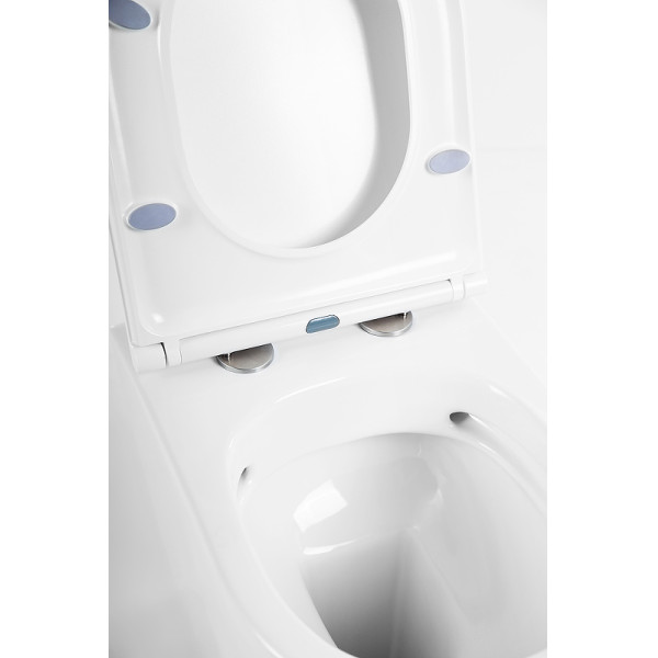 Унитаз приставной BelBagno Marino безободковый (BB105CBR/BB870SC) Унитаз приставной BelBagno Marino безободковый (BB105CBR/BB870SC)