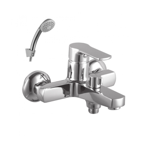 Смеситель для ванны и душа Lemark Plus Grace с душевым комплектом (LM1512C) Смеситель для ванны и душа Lemark Plus Grace с душевым комплектом (LM1512C)