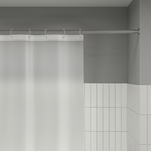 Шторка для ванны текстиль Iddis 180x180 PEVA белая (P08PV11i11) Шторка для ванны текстиль Iddis 180x180 PEVA белая (P08PV11i11)