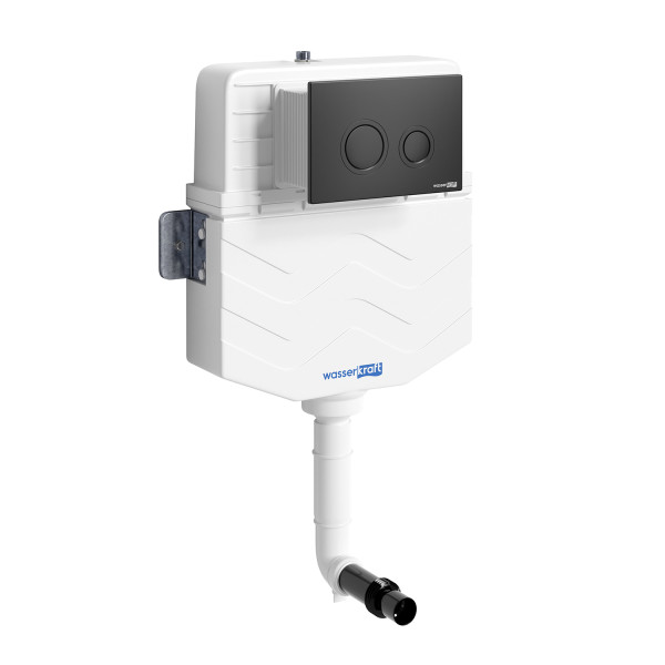 Бачок для инсталляции WasserKRAFT Aller черная матовая (10TLT.031.ME.MB01)