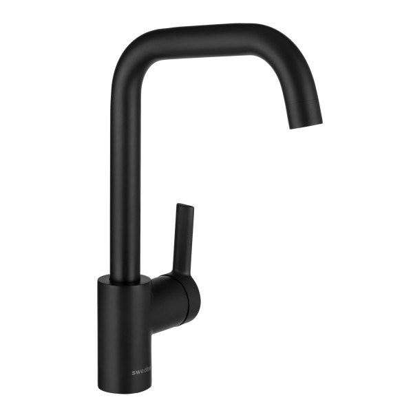 Смеситель для кухни Swedbe Diana черный (1041B) Смеситель для кухни Swedbe Diana черный (1041B)