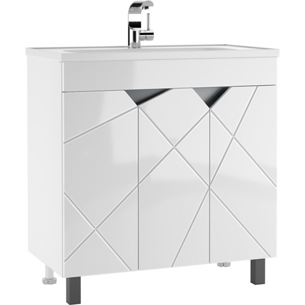 Тумба напольная Absolute 80 Vector без ящика Домино (DV6604T)