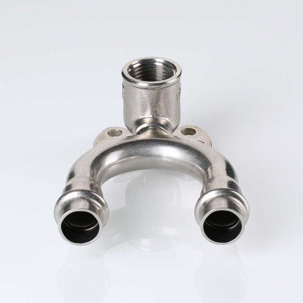 Водорозетка 15*1/2"В проходная Valtec (нерж.ст., пресс) (VTi.954.DI.150415)