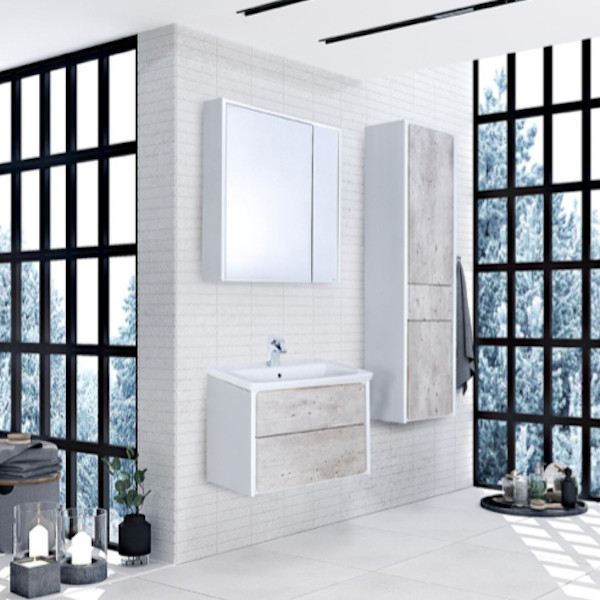 Шкаф зеркальный Roca Ronda 70x14,5x78 белый матовый (ZRU9303008) Шкаф зеркальный Roca Ronda 70x14,5x78 белый матовый (ZRU9303008)