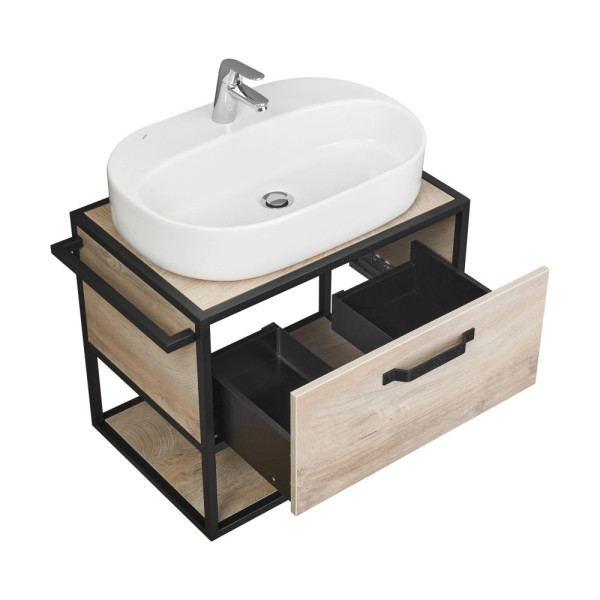 Тумба Aquaton Лофт Фабрик 80 Дуб Эндгрейн/1WH501710 Раковина Одри Round/1A243003LTDU0 Столешница Лофт Фабрик 80 Дуб Эндгрей (1A2424K0LTDU0) Тумба Aquaton Лофт Фабрик 80 Дуб Эндгрейн/1WH501710 Раковина Одри Round/1A243003LTDU0 Столешница Лофт Фабрик 80 Дуб Эндгрей (1A2424K0LTDU0)