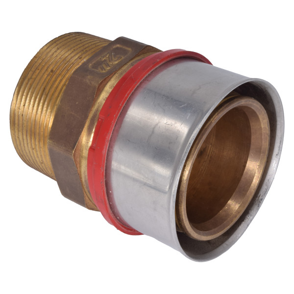 Соединение прямое Tiemme 63х2"Н латунь (пресс) (1650089 / 1650G006309CZ) Соединение прямое Tiemme 63х2"Н латунь (пресс) (1650089 / 1650G006309CZ)