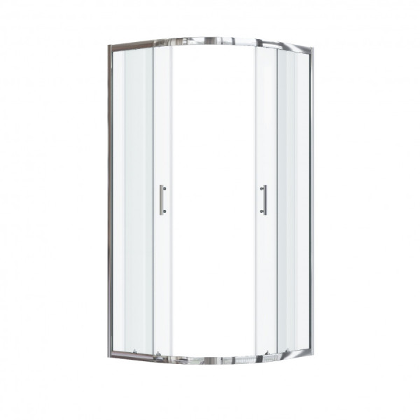 Душевой уголок Santek Вэлия 80x80x195 стекло (прозрачное, профиль хром (1WH501794)