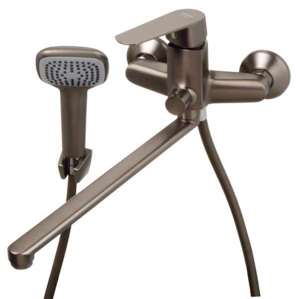 Смеситель для ванны и душа Melodia della vita Samba оружейная сталь (MDV30841gn) Смеситель для ванны и душа Melodia della vita Samba оружейная сталь (MDV30841gn)