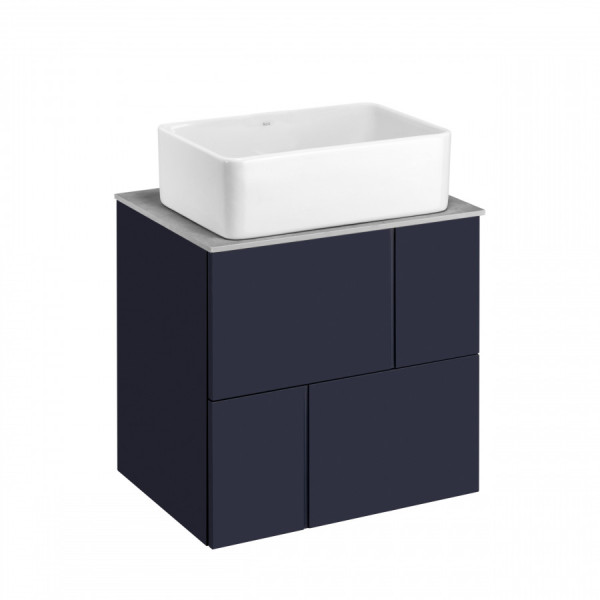 Тумба подвесная Roca Luna 586x450x560 синий (Z.RU93.0.776.6)