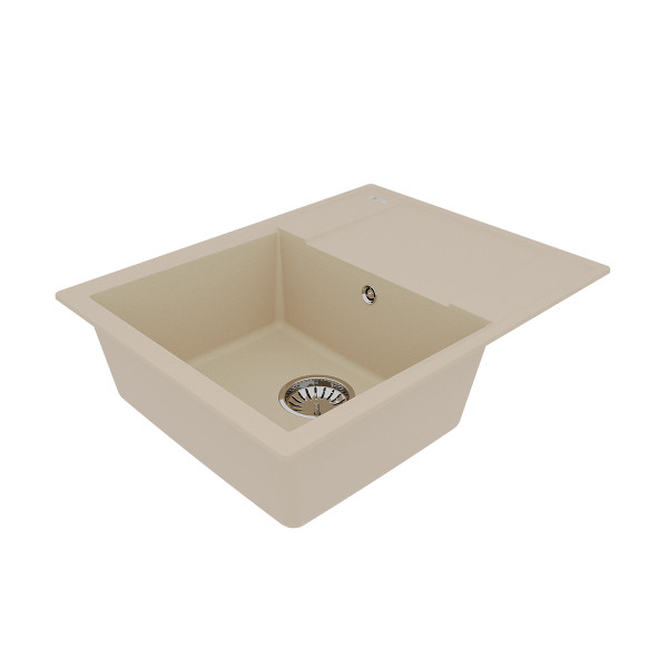 Мойка для кухни врезная Lemark Imandra 640 640x500 бежевый (9910020)