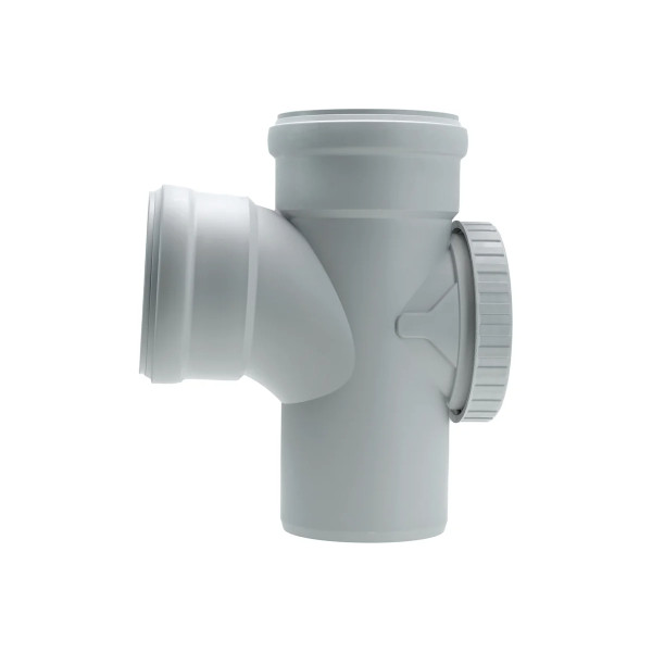 Тройник SKEAR 110х110х87 ревизионный Ostendorf Skolan Safe PP-MD (335405) Тройник SKEAR 110х110х87 ревизионный Ostendorf Skolan Safe PP-MD (335405)