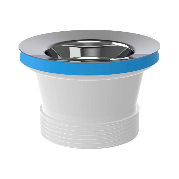 Выпуск для умывальника 1 1/2"х64 Nova с винтом 65 мм (решетка из нерж.ст) (7001) Выпуск для умывальника 1 1/2"х64 Nova с винтом 65 мм (решетка из нерж.ст) (7001)