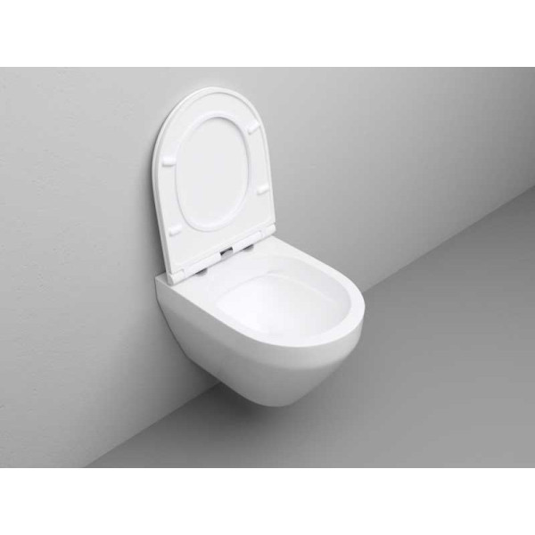 Унитаз подвесной AM.PM Spirit V2.0 FlashClean с сиденьем микролифт (C701700SC)