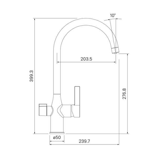 Смеситель для кухни Iddis Pure с переключателем на фильтр (PURSBFJi05) Смеситель для кухни Iddis Pure с переключателем на фильтр (PURSBFJi05)