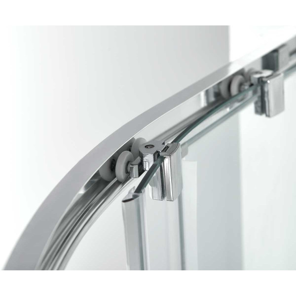 Душевой уголок Vincea Alpha VSQ-3AL 800x800x1900 стекло текстурное, профиль хром (VSQ-3AL800MT)