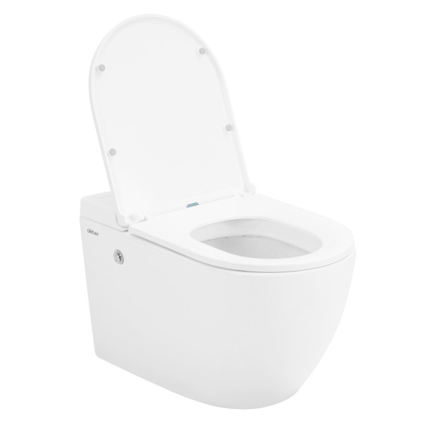 Унитаз подвесной Abber Bequem 360x580x380 белый (AC1108P)