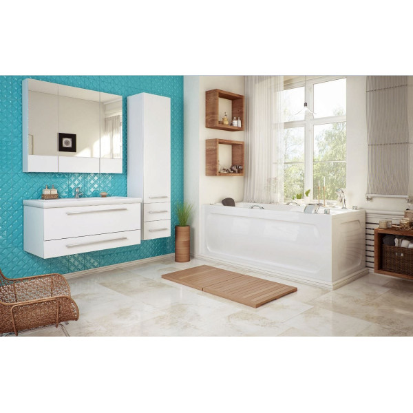 Ванна акриловая 1Marka Aelita 150x75 белая (01ае1575)