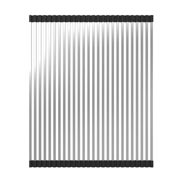 Коврик для мойки Omoikiri ROLL-02-IN 425x350 черный (4997004) Коврик для мойки Omoikiri ROLL-02-IN 425x350 черный (4997004)