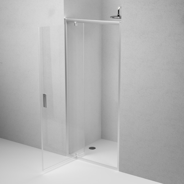 Душевая дверь AM.PM Gem 90x195 стекло прозрачное, профиль хром матовый (W90G-90-1P-MT) Душевая дверь AM.PM Gem 90x195 стекло прозрачное, профиль хром матовый (W90G-90-1P-MT)