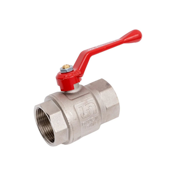Кран 1 1/4" ВВ шаровый Uni-Fitt Etalon (ГОСТ, красная ручка) 110L5000 Кран 1 1/4" ВВ шаровый Uni-Fitt Etalon (ГОСТ, красная ручка) 110L5000