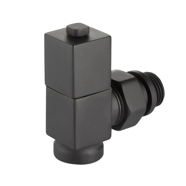 Комплект дизайн-вентилей Royal Thermo CUBE 1/2" угловой (черный) (RTE 56.0009) Комплект дизайн-вентилей Royal Thermo CUBE 1/2" угловой (черный) (RTE 56.0009)