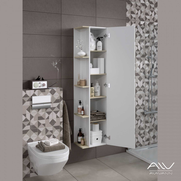 Пенал подвесной Alavann Univers 40 с открытыми полками Пенал подвесной Alavann Univers 40 с открытыми полками