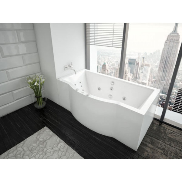 Экран торцевой для ванны Акватек Гелиос 180х90