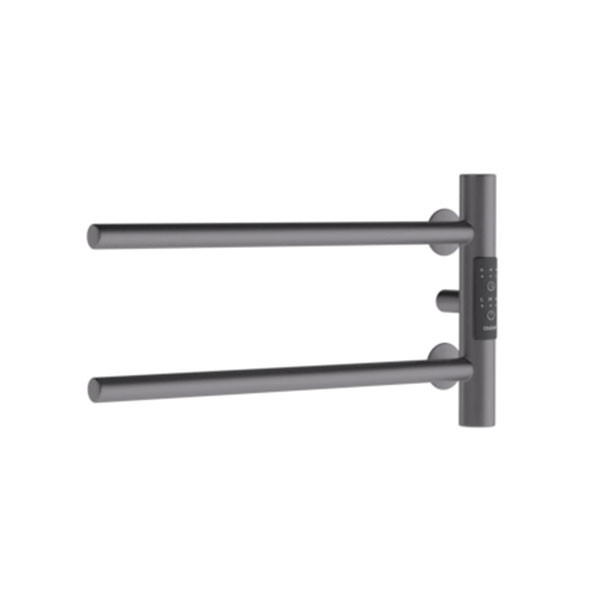 Полотенцесушитель электрический Melodia Drumsticks Electro Ferrum 400х180 П2 графит (MTRDEF4018gt)