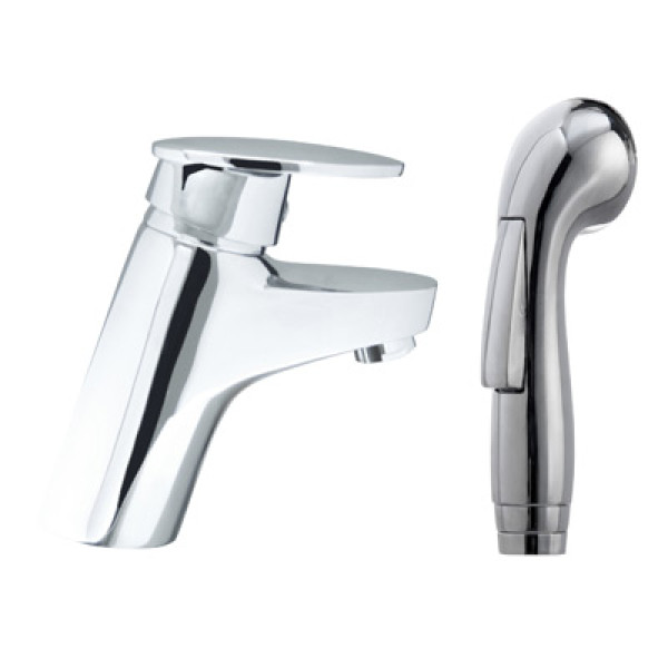 Смеситель для раковины Grana Capnia с гигиеническим душем, хром (10314) Смеситель для раковины Grana Capnia с гигиеническим душем, хром (10314)