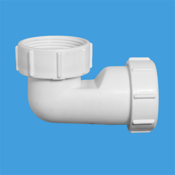 Отвод McAlpine на 90° низкий 1 1/2" (Ду=40 мм, компрессионное соединение) (40FSD)