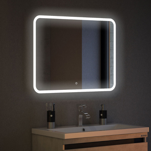 Зеркало Melodia Альта 100х75 LED с сенсорным выключателем гор./верт. (MFR80095ZZ)