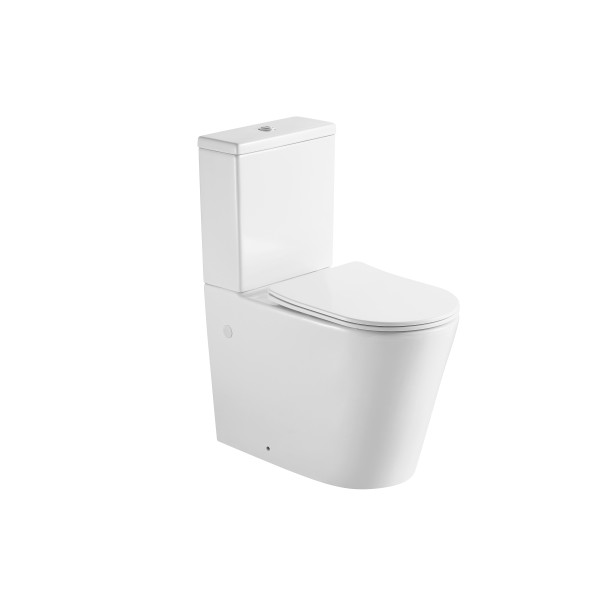 Унитаз напольный с бачком Aquatek Оберон сиденье с микролифтом белый (AQ1273H-00)