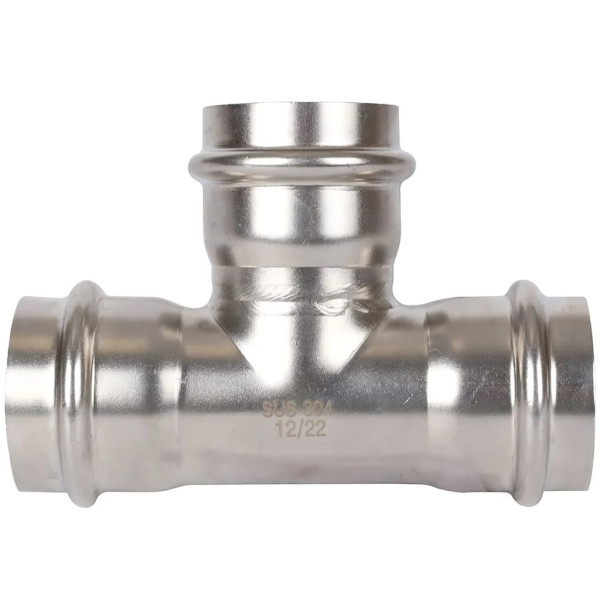 Тройник 35 Rommer из нержавеющей стали (пресс) (RSS-0013-000035) Тройник 35 Rommer из нержавеющей стали (пресс) (RSS-0013-000035)