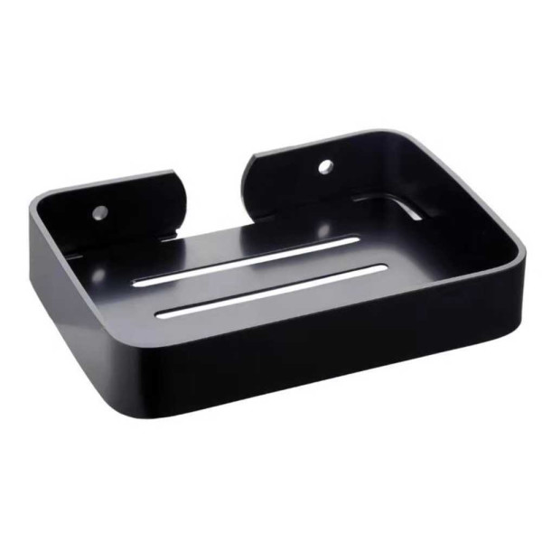 Мыльница Fashun L=137 алюминий черный (A7331-7)