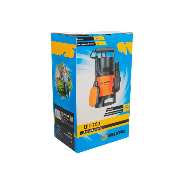 Насос дренажный Вихрь ДН-750 (68/2/2)