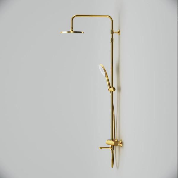 Душевая система AM.PM X-Joy с душевым набором золото (F0785A599)