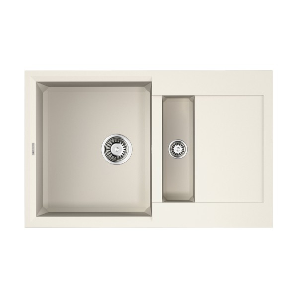 Мойка для кухни врезная Omoikiri Sakaime 78-2-WH 780х500 белый (4993128)