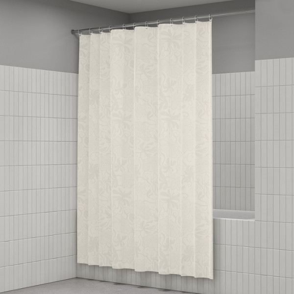 Шторка для ванн текстильная Iddis Base 180x200 бежевая (BD04P18i11)