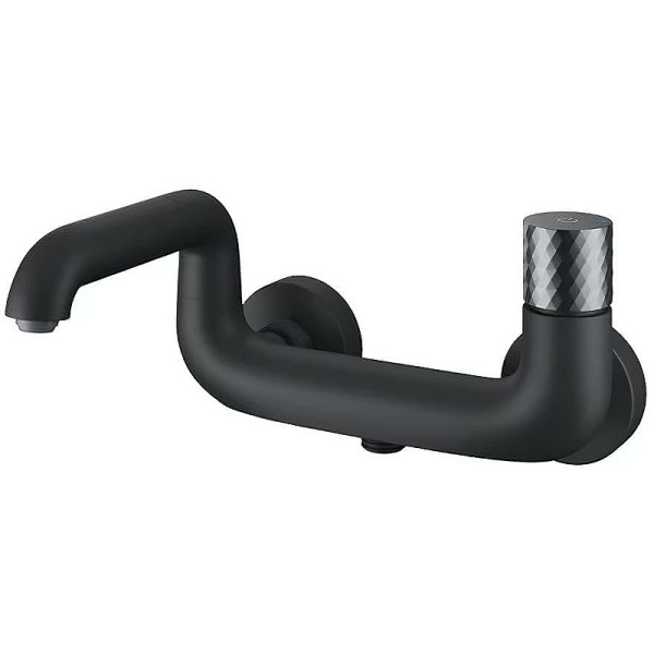 Смеситель для ванны и душа Iddis Twist черный (TWIBLBTi02WA)