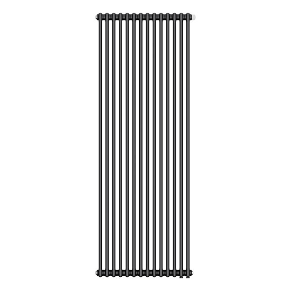 Радиатор стальной трубчатый Royal Thermo Insignia VC2180 (14 секций) ниж. подкл. (черный RAL 9005m) (In-VC2180.14.9005m)