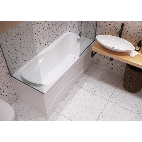 Ванна акриловая Bach Исланд 180*80 система 0, с каркасом Ванна акриловая Bach Исланд 180*80 система 0, с каркасом