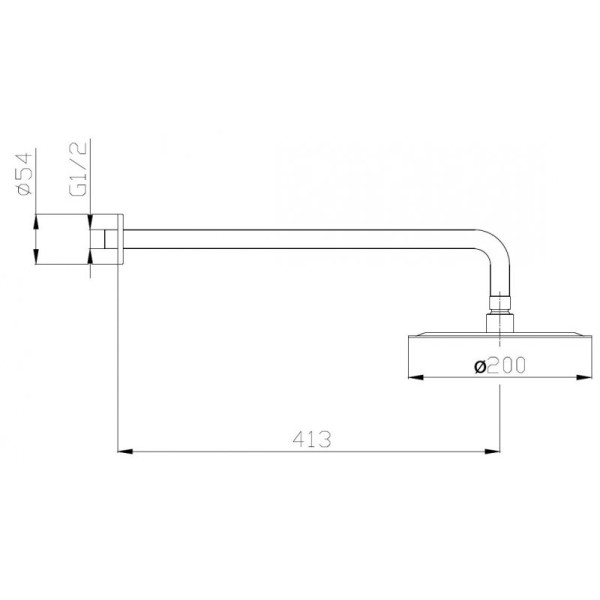 Верхний душ Belbagno Ancona хром (ANCONA-SLD-CRM) Верхний душ Belbagno Ancona хром (ANCONA-SLD-CRM)
