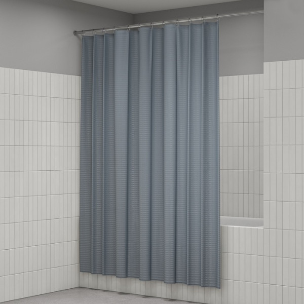 Шторка для ванн текстильная Iddis D?cor 180x200 серая (DW03P18i11) Шторка для ванн текстильная Iddis D?cor 180x200 серая (DW03P18i11)