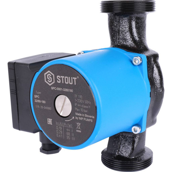 Насос циркуляционный Stout 32/60-180 (SPC-0010-3260180)