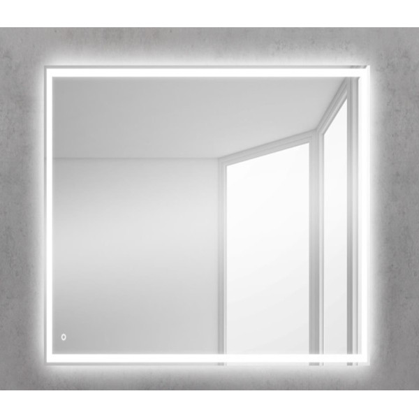 Зеркало с подсветкой BelBagno SPC-GRT 140x80 с подогревом (SPC-GRT-1400-800-LED-TCH-WARM)