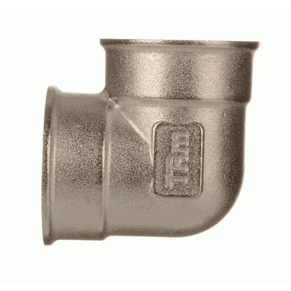 Угольник 3/4" ВВ TeRma Lite (никель) (06141L) Угольник 3/4" ВВ TeRma Lite (никель) (06141L)