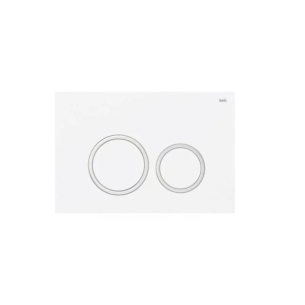 Клавиша смывная Iddis Unifix 002 белая (UNIR2WCi77) Клавиша смывная Iddis Unifix 002 белая (UNIR2WCi77)